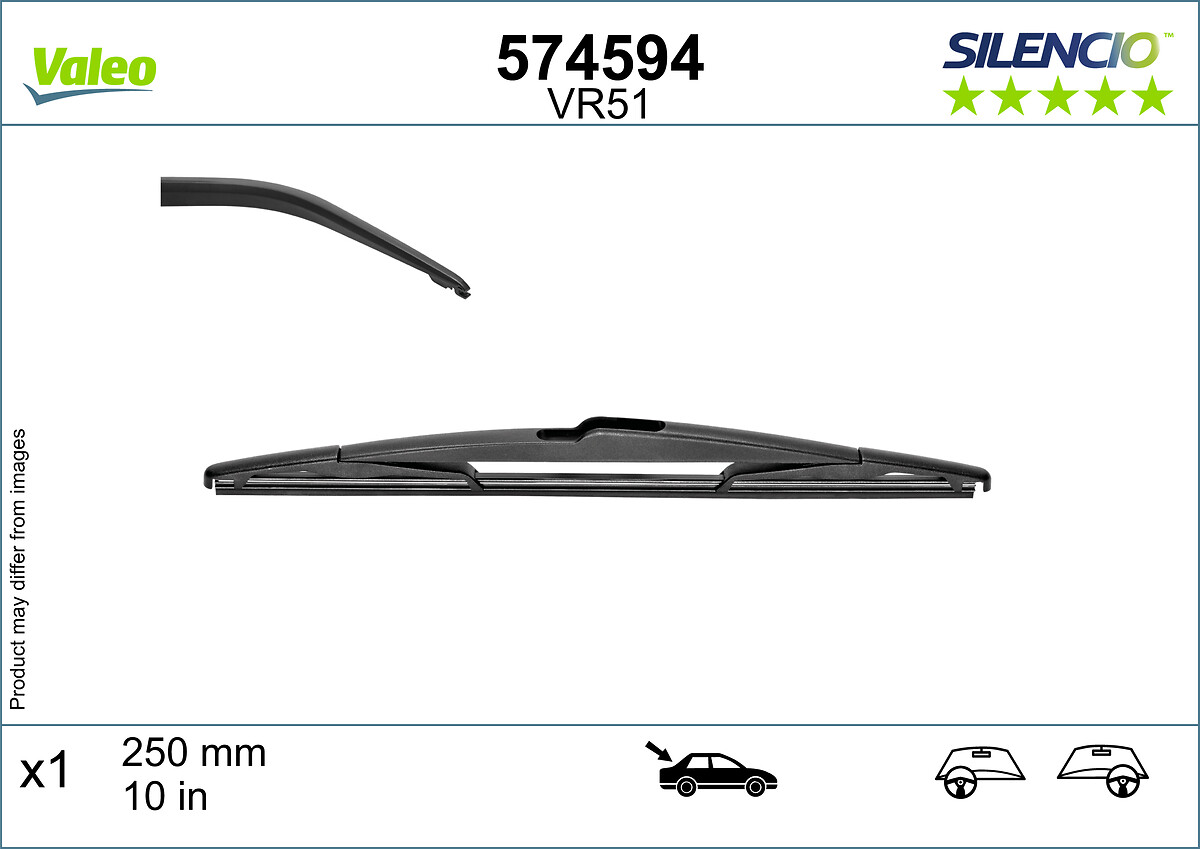 Valeo 574594 Ruitenwisserblad